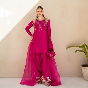 Pakistani designer farshi 3 piece suit 💕